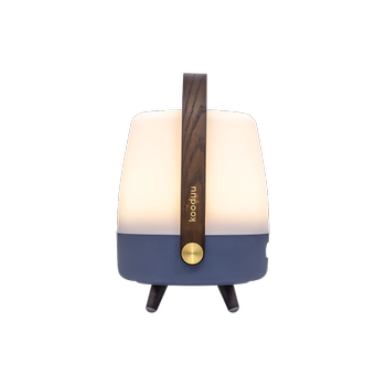 Kooduu LiteUp-Play-Mini JBL Høyttaler-Lampe OceanBlue Oppladbar H29 (711-KO06-0101LS010-02)