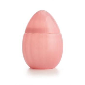 Hadeland Glassverk Glassegg med lokk Opal-Rosa H15 (560-1234295)
