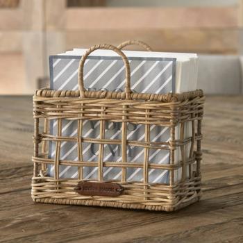Riviera Maison Tasche Serviettholder Rattan  (443-532250)
