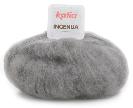 Katia  Garn Ingenua Lys Grå 42, 50g (766-389-42)