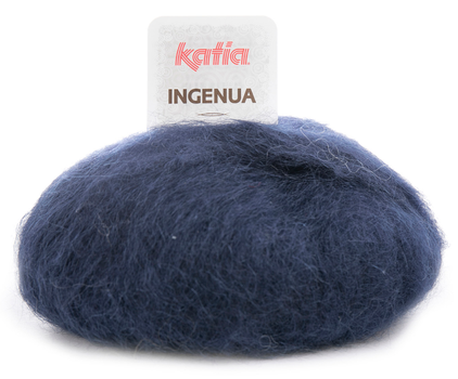Katia  Garn Ingenua Mørk Blå 05, 50g (766-389-05)