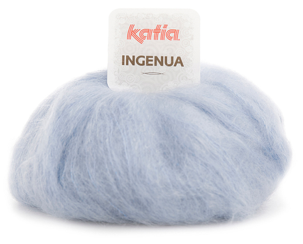 Katia  Garn Ingenua Sky Blå 64, 50g (766-389-64)