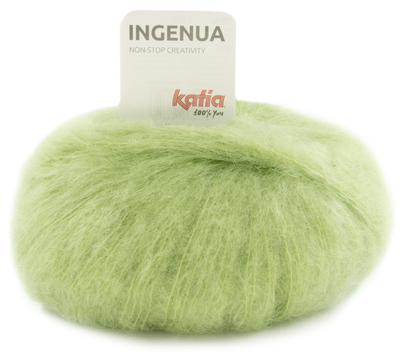 Katia Garn Ingenua Whitish-Green 78, 50g
