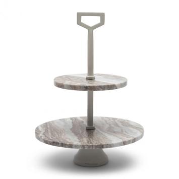 Riviera Maison Ferrara Estasjefat Marmor H43