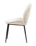 Riviera Maison Mr.Beekman Spisestol Boucle Hvit-Sand  (443-6070001)