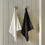 Riviera Maison Long-Island Kjøkkenhåndkle Svart-Hvit 2pk (443-556890)