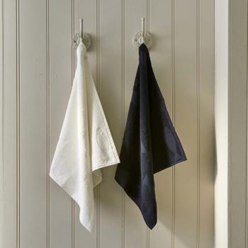 Riviera Maison Long-Island Kjøkkenhåndkle Svart-Hvit 2pk (443-556890)