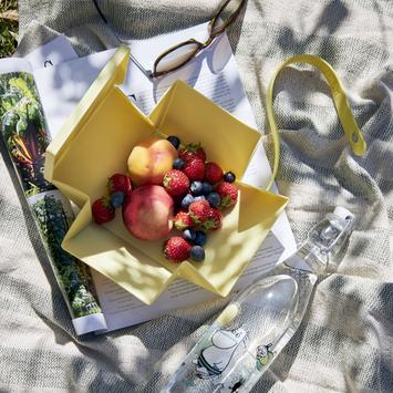 Mummi Matboks Kvadrat Gul  (775-1005)