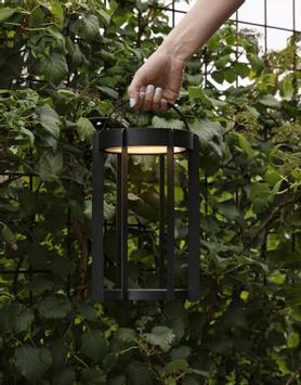 Zone Firefly LED lanterne oppladbar H30 svart (379-32315)