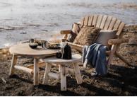 Canadian Outdoor Log Rundt bord Ø90 Sedertre (340-2505)