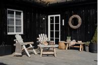 Canadian Outdoor Log Rundt bord Ø90 Sedertre (340-2505)