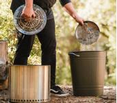 Solo Stove Bålpanne Bonfire2.0 Kit Ash med askeskuff (777-SSBON-SD-2.0-ASH)