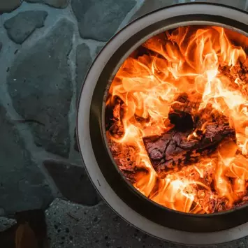 Solo Stove Bålpanne Yukon2.0 Kit Ash med askeskuff (777-SSYUK-SD-27-2.0-ASH)