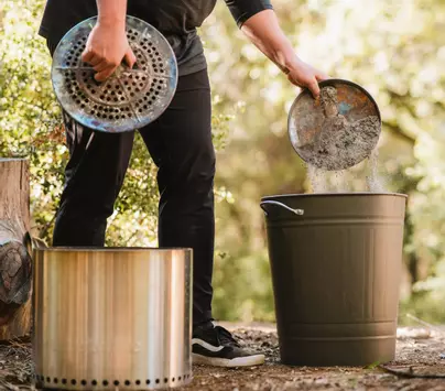 Solo Stove Bålpanne Yukon2.0 Kit Ash med askeskuff (777-SSYUK-SD-27-2.0-ASH)