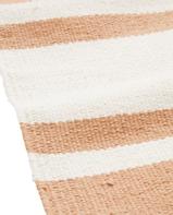 Lexington Gulvteppe Bomull Beige-Hvit