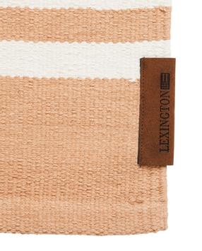 Lexington Gulvteppe Bomull Beige-Hvit (588-10008090)