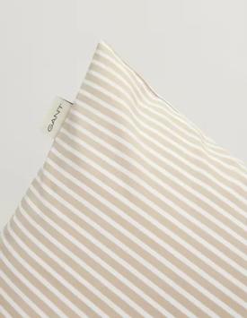 GANT Sengesett Skjortestriper Percale-bomull Dry-Sand (589-sengesett-skjortestriper-dry-sand)