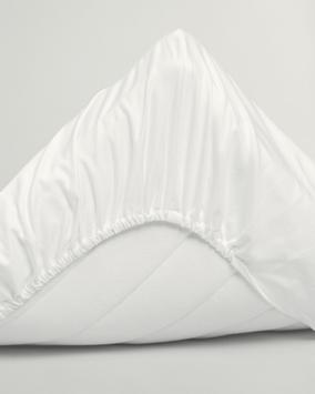 GANT Laken Sateng Fitted Hvit (TC300)
