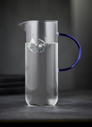 Lyngby Glass Torino Glasskanne Klar-Blå 1.1L