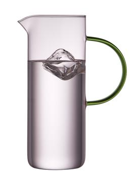 Lyngby Glass Torino Glasskanne Rosa-Grønn 1.1L  (379-30194)