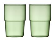 Lyngby Glass Torino Drikkeglass Grønne 40cl 2stk (379-30198)