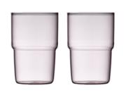 Lyngby Glass Torino Drikkeglass Rosa 40cl 2stk (379-30199)