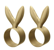 Svanefors  Skutt Serviettringer Hare Messing 2pk (718-1232-72-120)