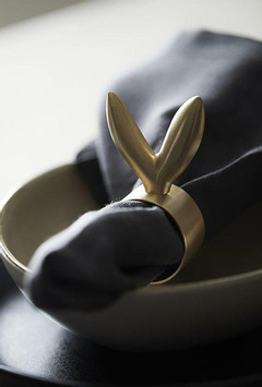 Svanefors  Skutt Serviettringer Hare Messing 2pk (718-1232-72-120)