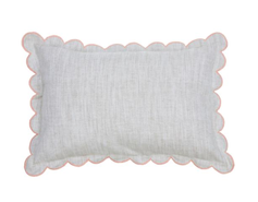 Svanefors  Sabina Putetrekk Bomull-Lin Korall 40x60