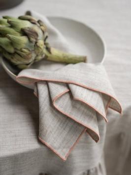 Svanefors  Sabina Serviett Korall 45x45 (718-1566-83-166)