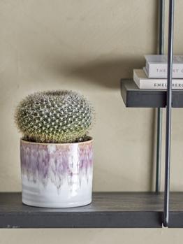 Bloomingville Aia Potteskjuler Beige-Hvit Ø9xH8