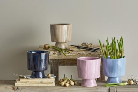 Bloomingville Ayleen Potteskjuler Mørk Blå Ø12xH12,5 (152-82060785)