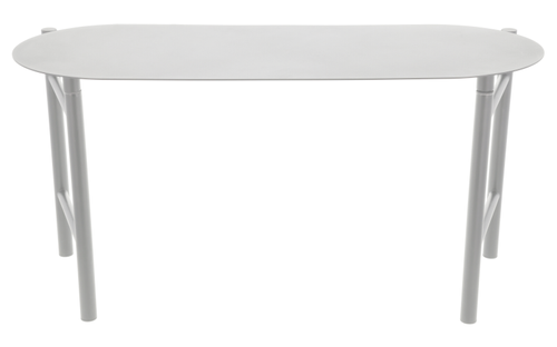 Zone Disc Benk Sammenleggbar Metall 80x33cm Soft-Grey 
