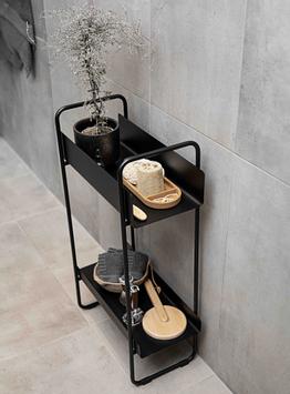 Zone Sidebord Svart H78