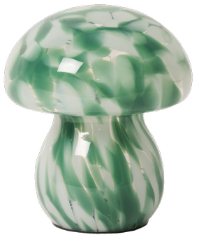 Au Maison  Mushy Lampe Batteri Grønn-Hvit H16,5 (724-AU950-999-00)