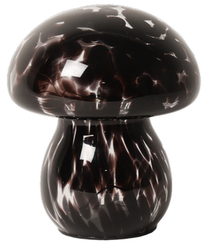 Au Maison  Mushy Lampe Batteri Sort H16,5