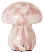Au Maison  Mushy Lampe Batteri Rosa-Hvit H16,5