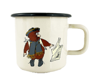 Flåklypa Ludvig Emaljekrus 3.7dl (489-770012)