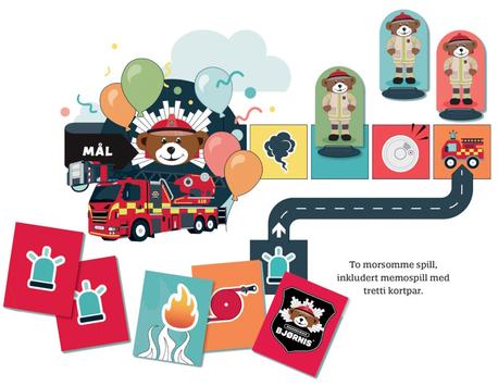 Damm Barnespill Bjørnis Brannvernspill (413-600339)