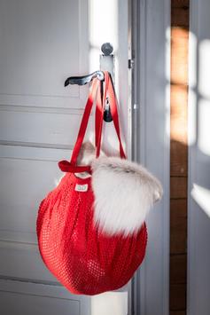 UND The-Net Handlenett Tåler 10kg, Rød (636-15094)