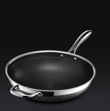 HexClad Wok Panne Ø30,  Non-stick (573-HC1230WMS)