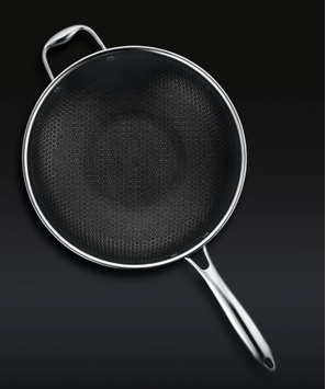 HexClad Wok Panne Ø30,  Non-stick (573-HC1230WMS)