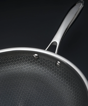 HexClad Wok- og Stekepannesett 3stk, Non-Stick (573-CWPN07-ST)