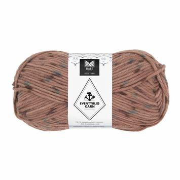 Dale Garn Eventyrlig Blå-Brun Dott 7606, 100g