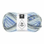 Dale Garn Eventyrlig Jeansblå Striper 7611,  100g (773-230-7611)