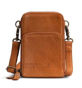 Muud Dafna Skulderveske Skinn Whisky (569-QB-4498)