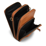 Muud Dafna Skulderveske Skinn Whisky (569-QB-4498)