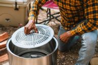 Solo Stove Bålpanne Bonfire2.0 Kit Stål med askeskuff (777-SSBON-SD-2.0)