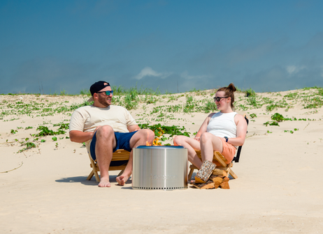 Solo Stove Bålpanne Bonfire2.0 Kit Stål med askeskuff (777-SSBON-SD-2.0)