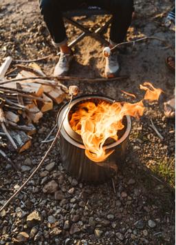 Solo Stove Bålpanne Ranger2.0 Kit Stål med askeskuff (777-SSRAN-SD-2.0)